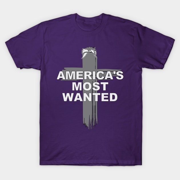 Most Wanted Jesus - Unisex Multicolor Cotton T-Shirt T-Shirt by Madison Market